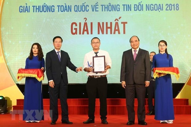 Tích cực hưởng ứng, tham gia Giải thưởng toàn quốc về thông tin đối ngoại năm 2019